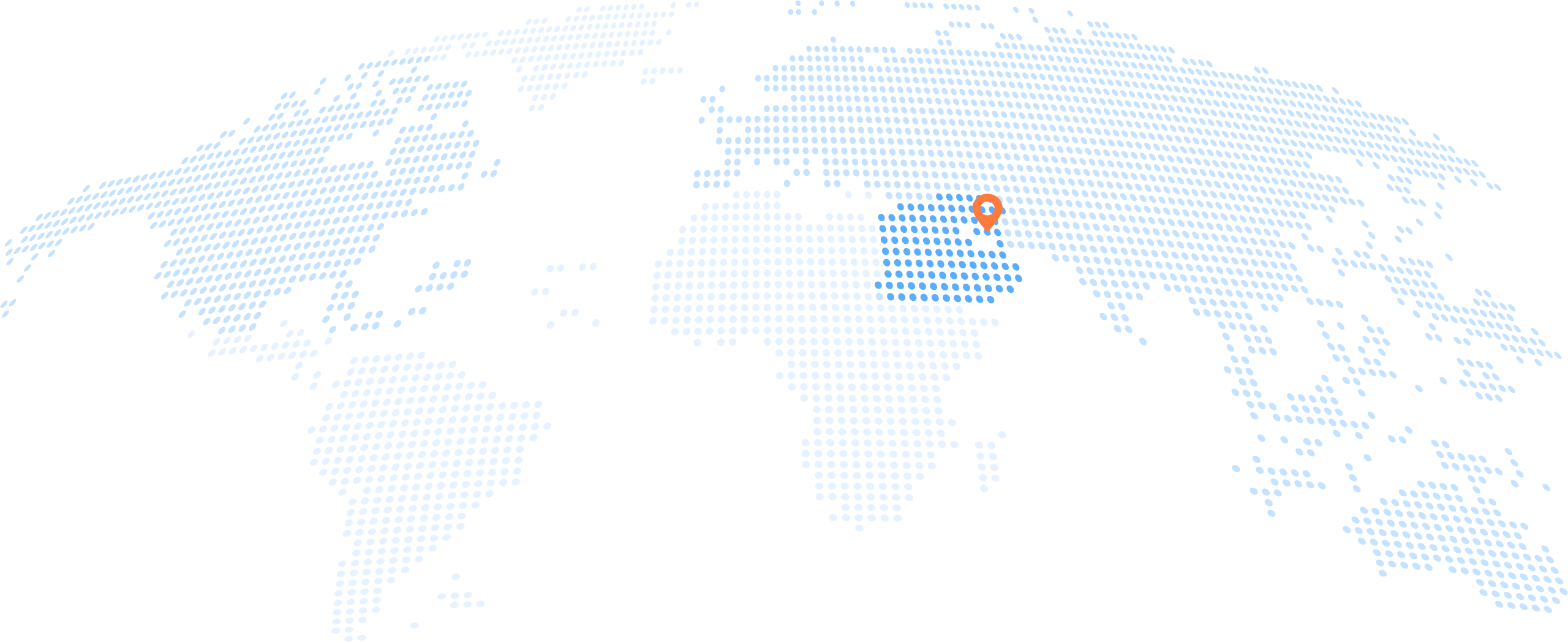Map of Middle East